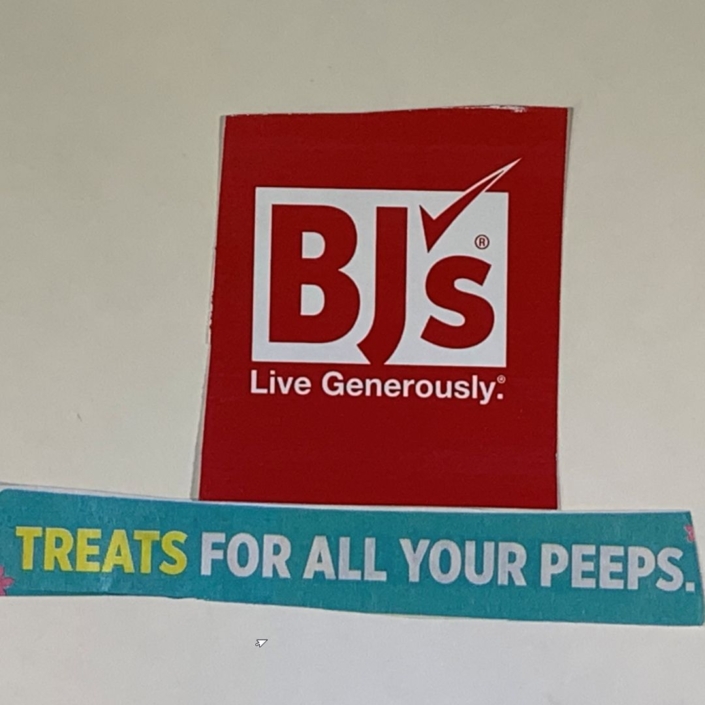 BJs Treats for peeps